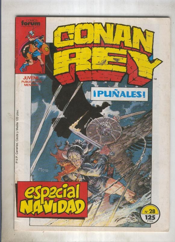 Conan Rey numero 28 (numerado 2 en trasera)