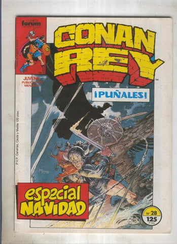 Conan Rey numero 28 (numerado 2 en trasera)