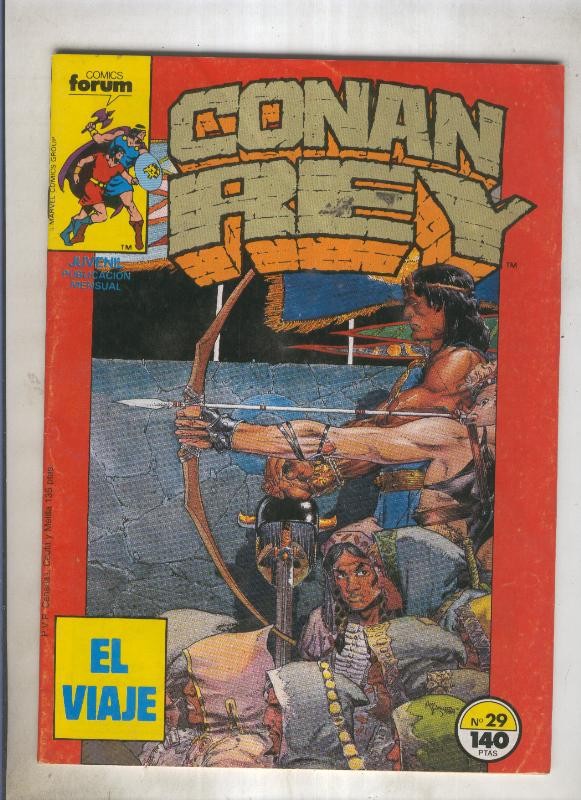 Conan Rey numero 29 (numerado 2 en trasera)