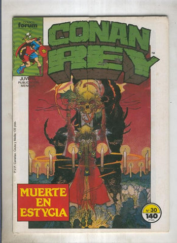 Conan Rey numero 30 (numerado 1 en trasera)