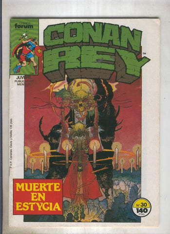 Conan Rey numero 30 (numerado 3 en trasera)