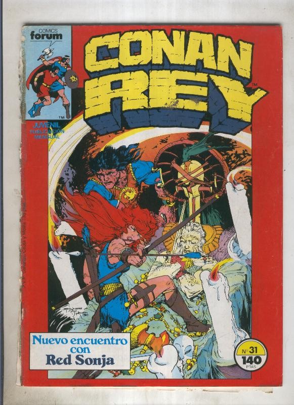 Conan Rey numero 31 (numerado 2 en trasera)