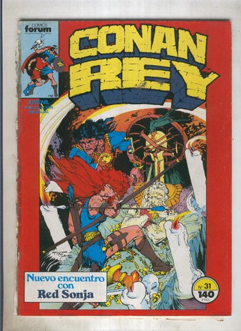 Conan Rey numero 31 (numerado 2 en trasera)