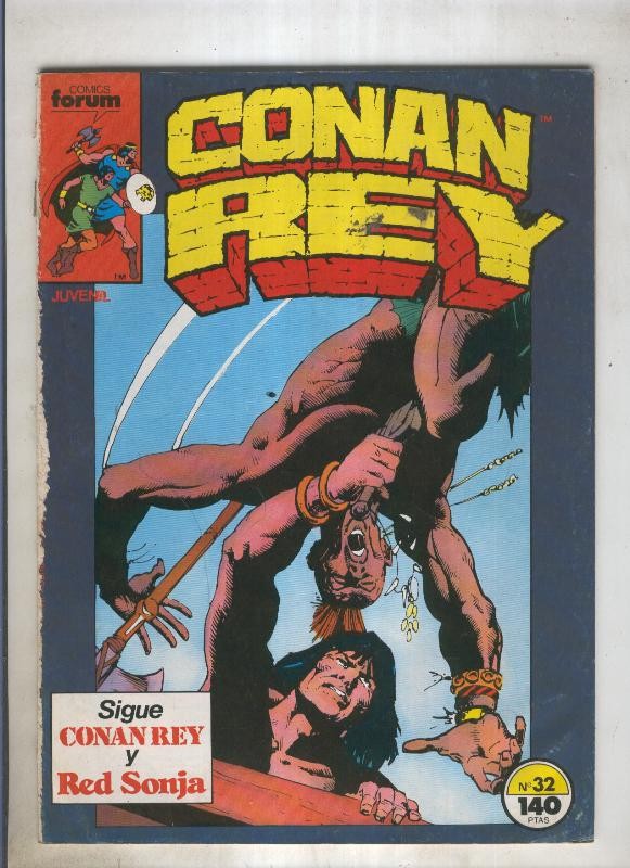Conan Rey numero 32 (numerado 2 en trasera)