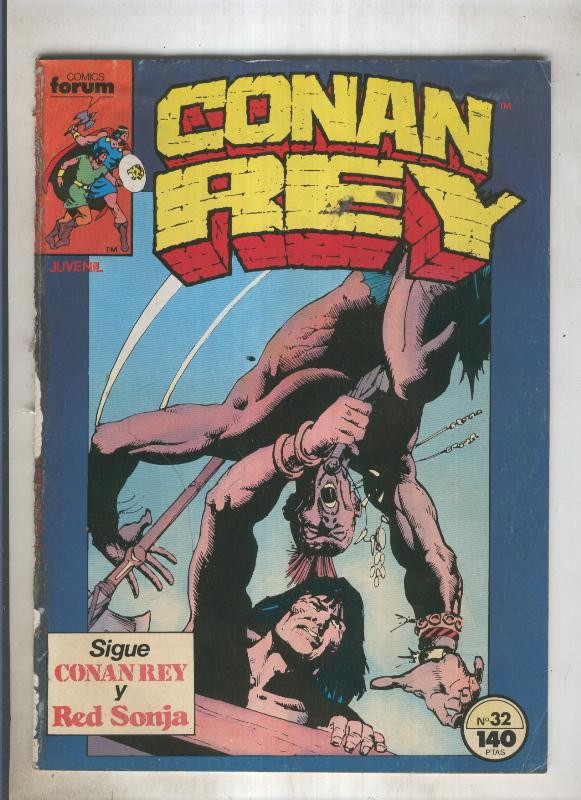 Conan Rey numero 32 (numerado 4 en trasera)