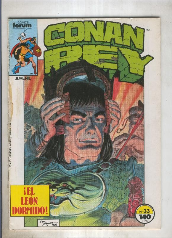 Conan Rey numero 33 (numerado 2 en trasera)