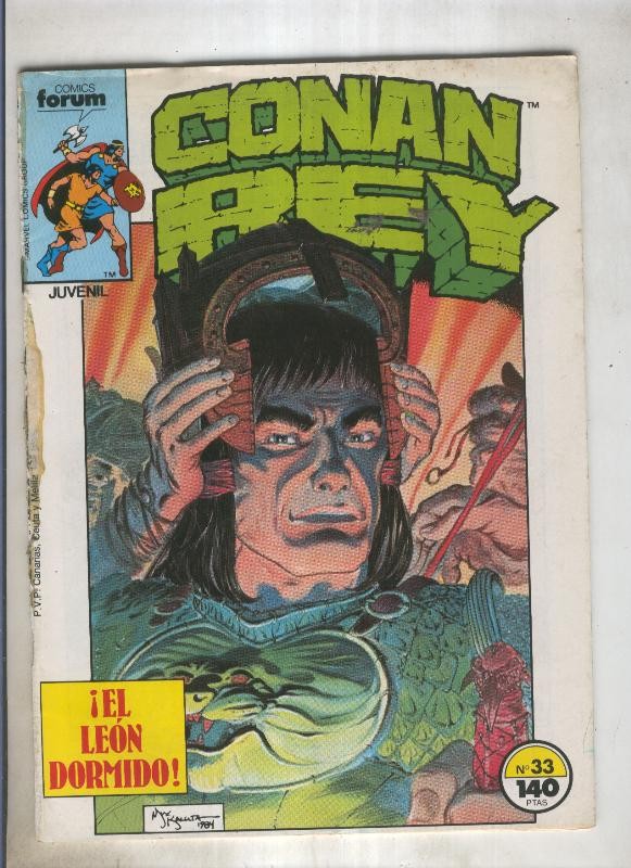 Conan Rey numero 33 (numerado 3 en trasera)