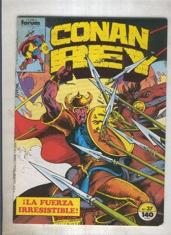 Conan Rey numero 37 (numerado 2 en trasera)