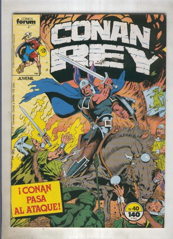 Conan Rey numero 40