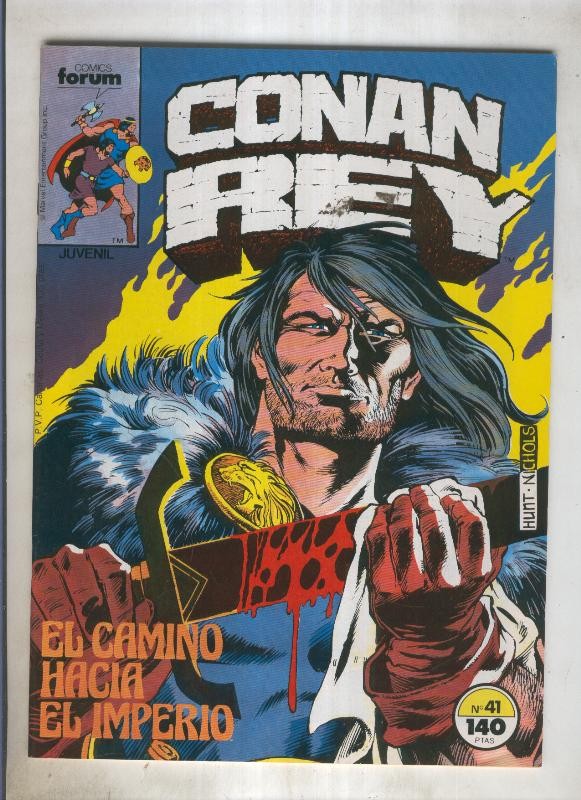 Conan Rey numero 41 (numerado 1 en trasera)