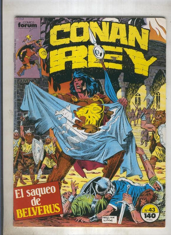 Conan Rey numero 43 (numerado 1 en trasera)