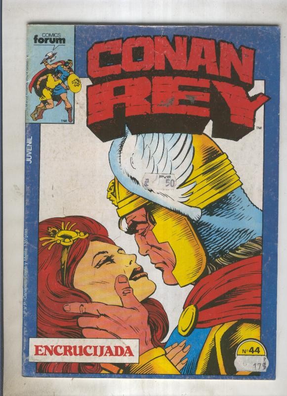 Conan Rey numero 44 (numerado 1 en trasera)