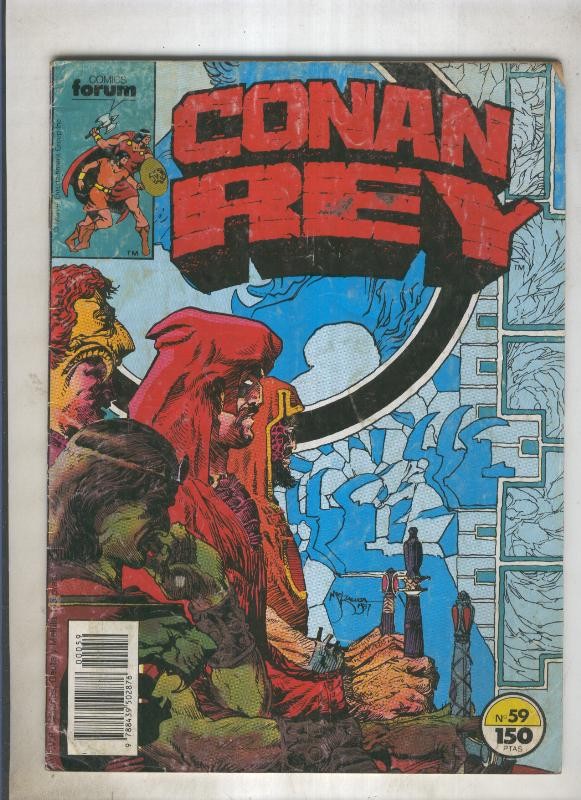 Conan Rey numero 59 (numerado 1 en trasera)
