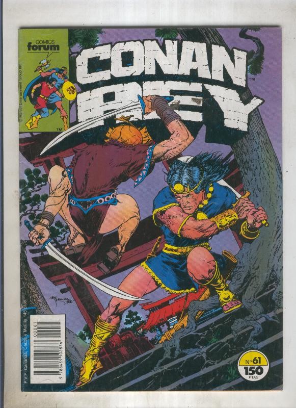 Conan Rey numero 61 (numerado 1 en trasera)