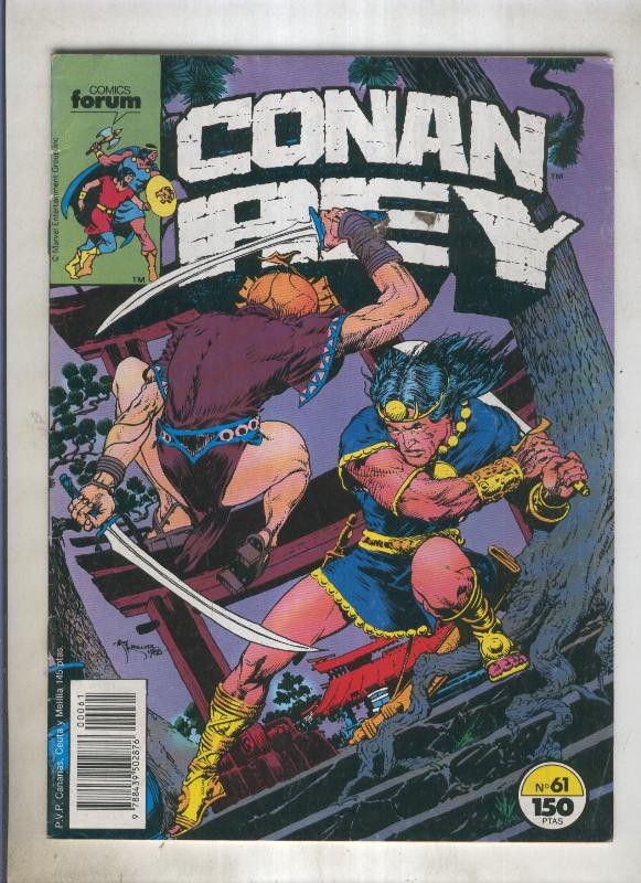 Conan Rey numero 61 (numerado 4 en trasera)