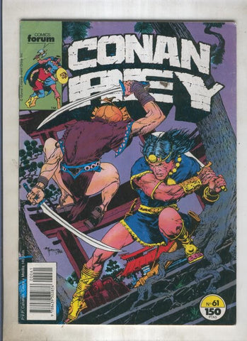 Conan Rey numero 61 (numerado 4 en trasera)