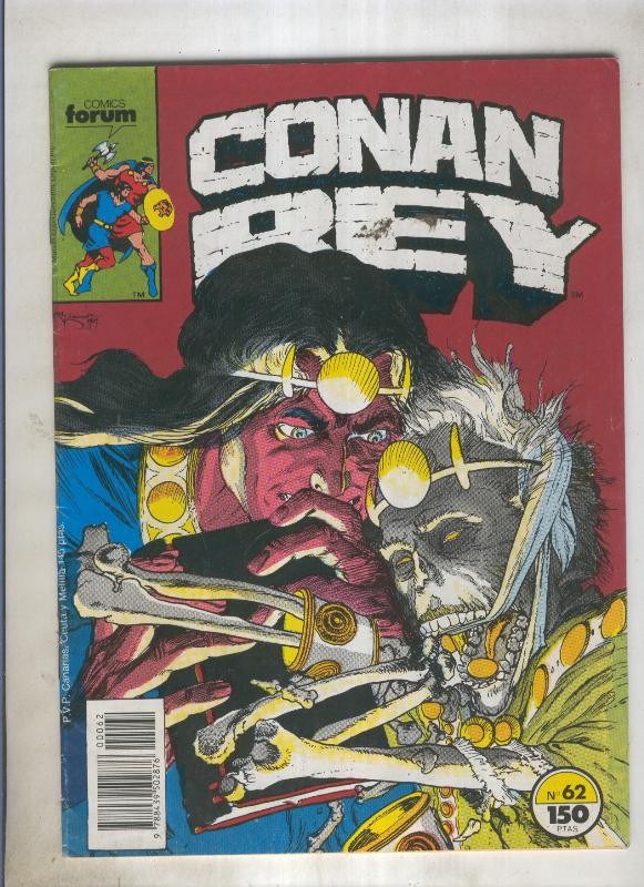 Conan Rey numero 62 (numerado 2 en trasera)