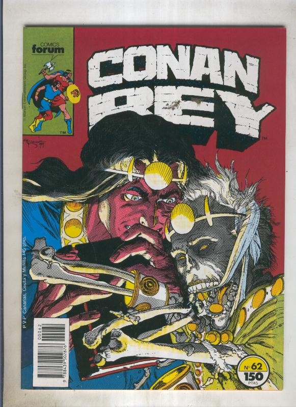 Conan Rey numero 62 (numerado 4 en trasera)
