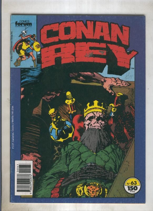Conan Rey numero 63 (numerado 2 en trasera)