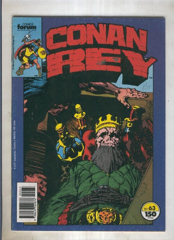 Conan Rey numero 63 (numerado 2 en trasera)