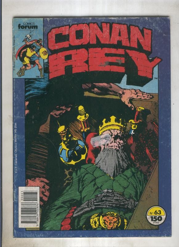 Conan Rey numero 63 (numerado 3 en trasera)
