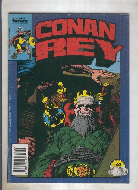 Conan Rey numero 63 (numerado 4 en trasera)