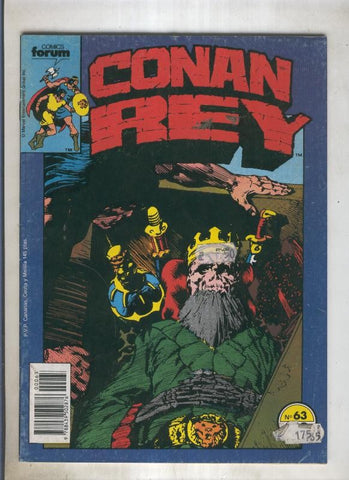 Conan Rey numero 63 (numerado 4 en trasera)