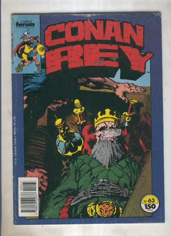 Conan Rey numero 63 (numerado 5 en trasera)