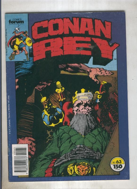 Conan Rey numero 63 (numerado 6 en trasera)