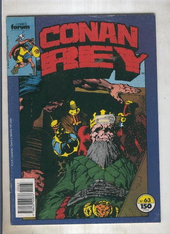 Conan Rey numero 63 (numerado 6 en trasera)