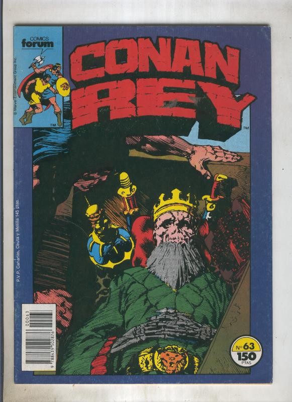 Conan Rey numero 63 (numerado 7 en trasera)