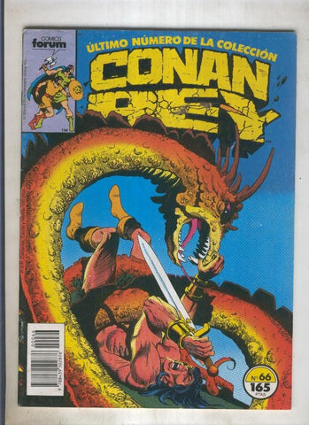 Conan Rey numero 66 (numerado 1 en trasera)