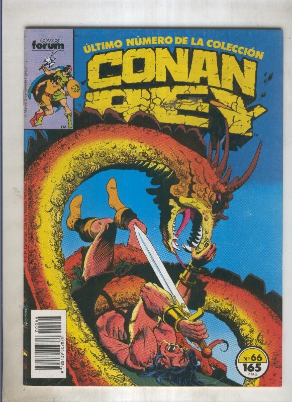 Conan Rey numero 66 (numerado 2 en trasera)
