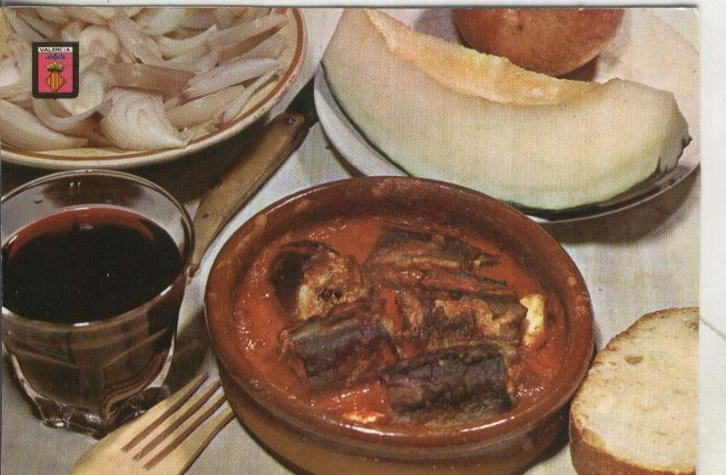 Postal 003800: Iberia: Anguilas con all i pebre
