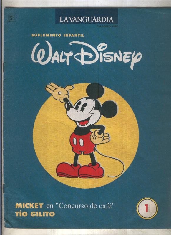 La Vanguardia suplemento infantil Walt Disney numero 1