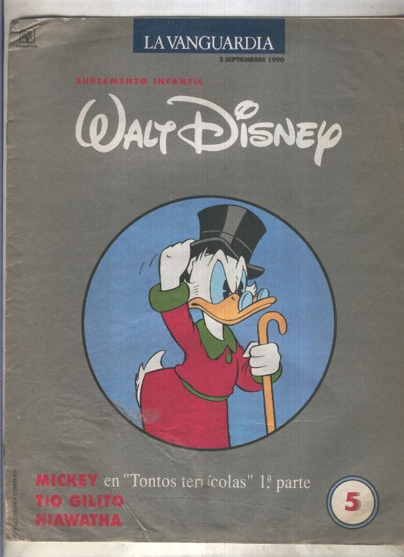 La Vanguardia suplemento infantil Walt Disney numero 5