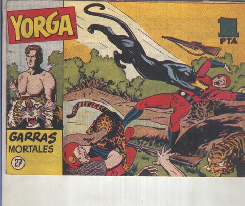 Yorga fakir indio numero 27: Garras mortales