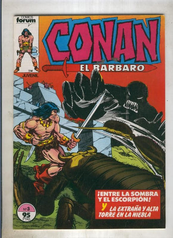 Conan el Barbaro primera edicion numero 003 (numerado 5 en trasera)