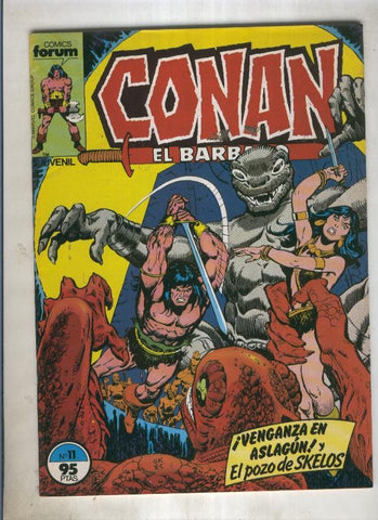 Conan el Barbaro primera edicion numero 011 (numerado 2 en trasera)