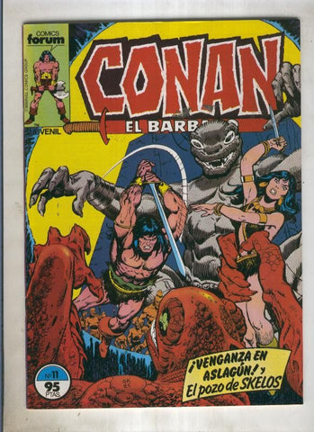 Conan el Barbaro primera edicion numero 011 (numerado 3 en trasera)