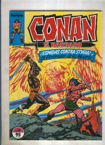 Conan el Barbaro primera edicion numero 017 (numerado 3 en trasera)