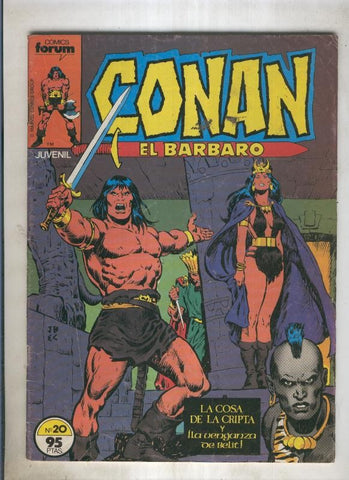 Conan el Barbaro primera edicion numero 020 (numerado 3 en trasera)