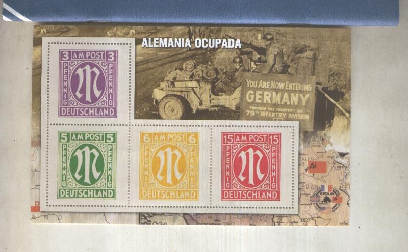 Sellos del mundo modelo 05: Alemania ocupada