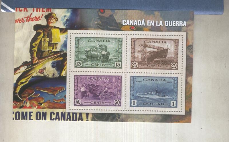 Sellos del mundo modelo 09: Canada en la guerra