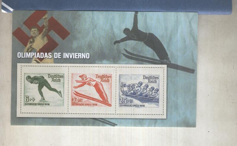 Sellos del mundo modelo 11: Olimpiadas de invierno