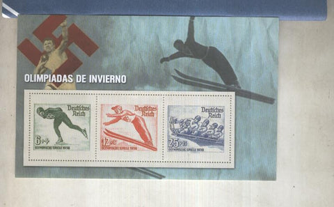 Sellos del mundo modelo 11: Olimpiadas de invierno