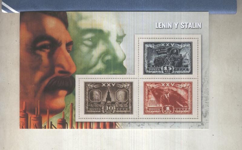 Sellos del mundo modelo 12: Lenin y Stalin
