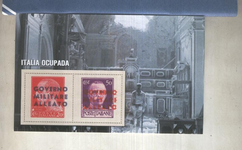 Sellos del mundo modelo 14: Italia ocupada