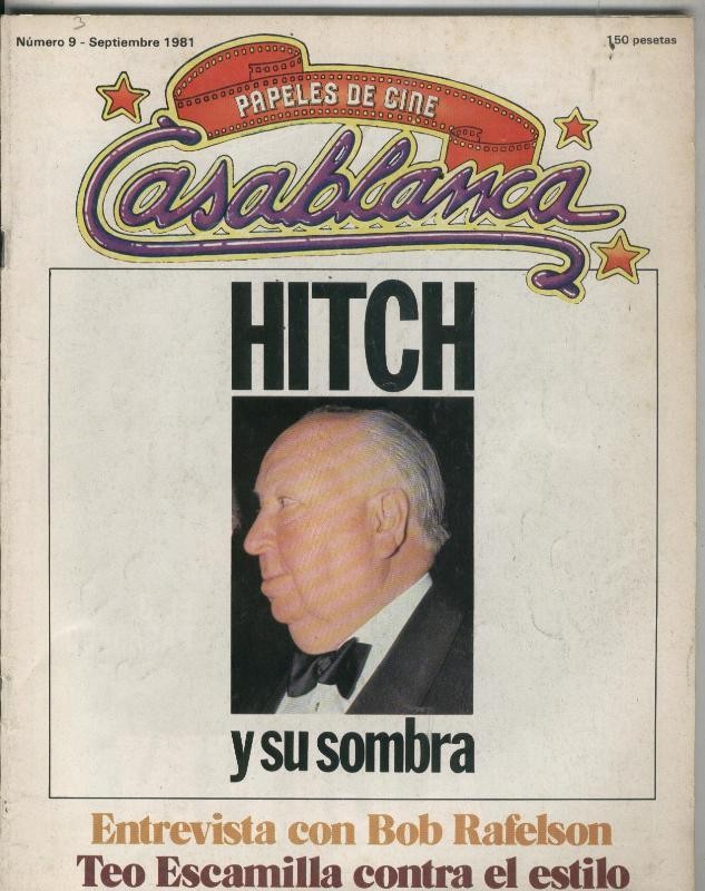 Papeles de cine: Casablanca numero 09