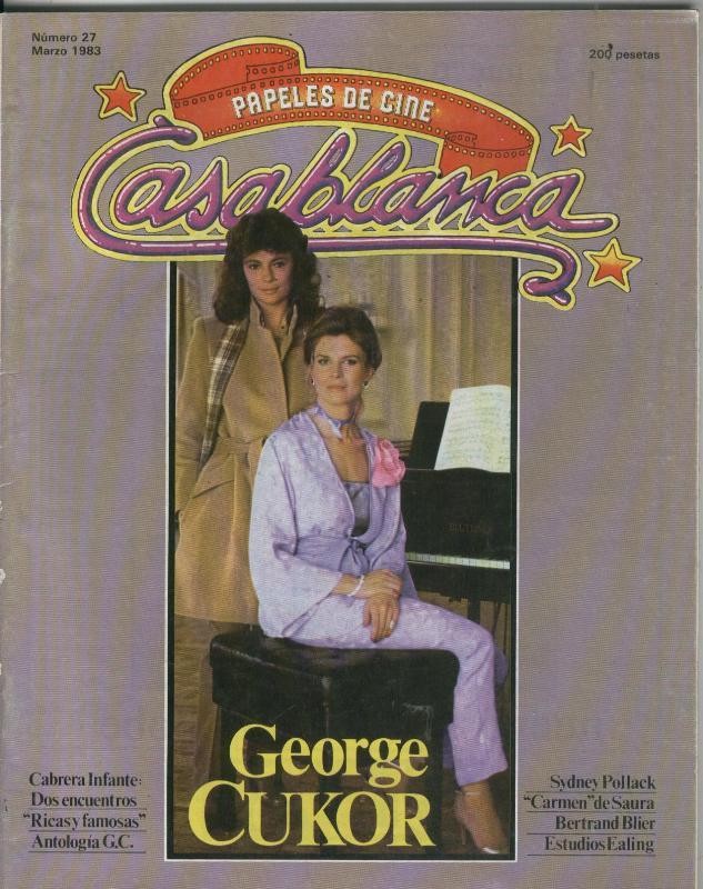 Papeles de cine: Casablanca numero 27
